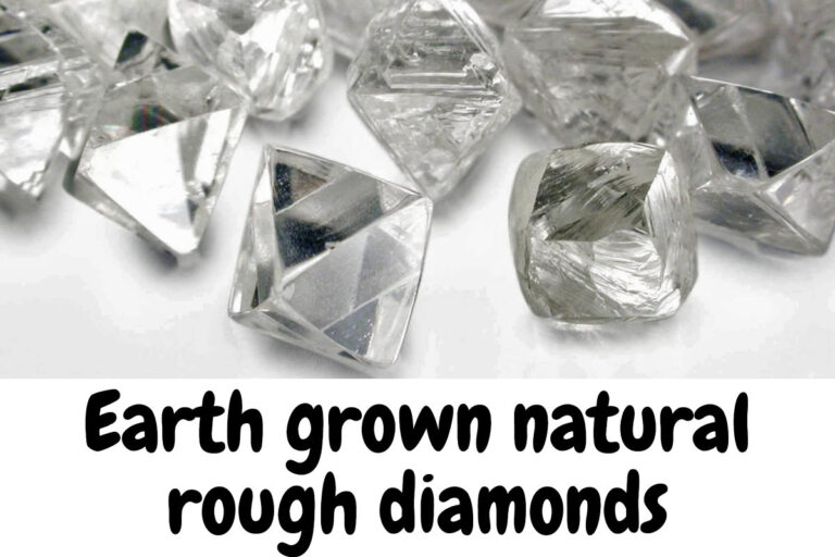 earth grown natural rough diamonds