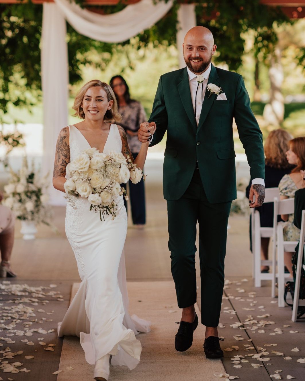 Customer Review- A couple just married