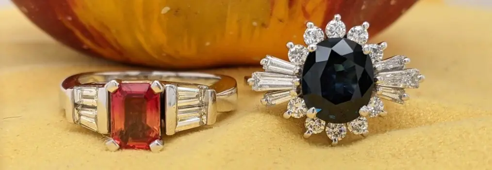 A Ruby and a Sapphire