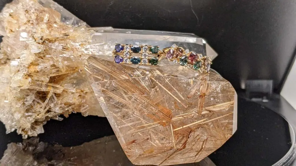Different color sapphires