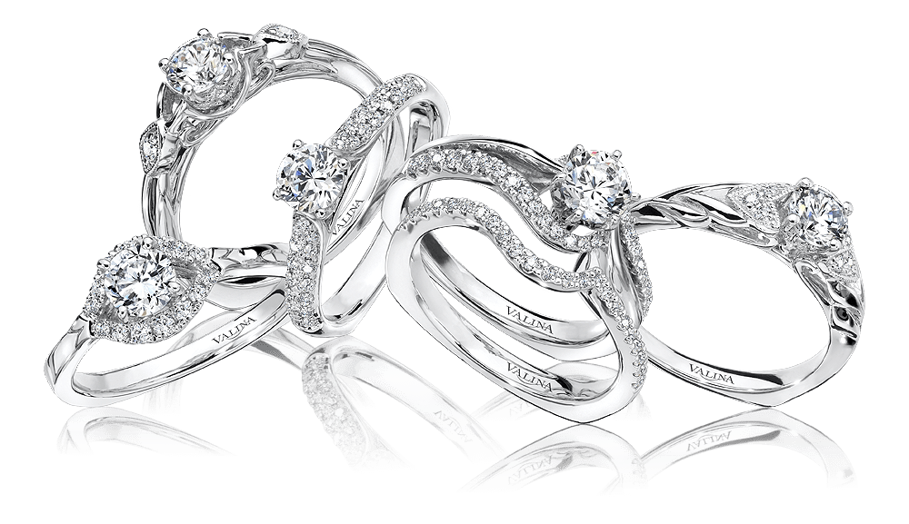 Valina engagement rings