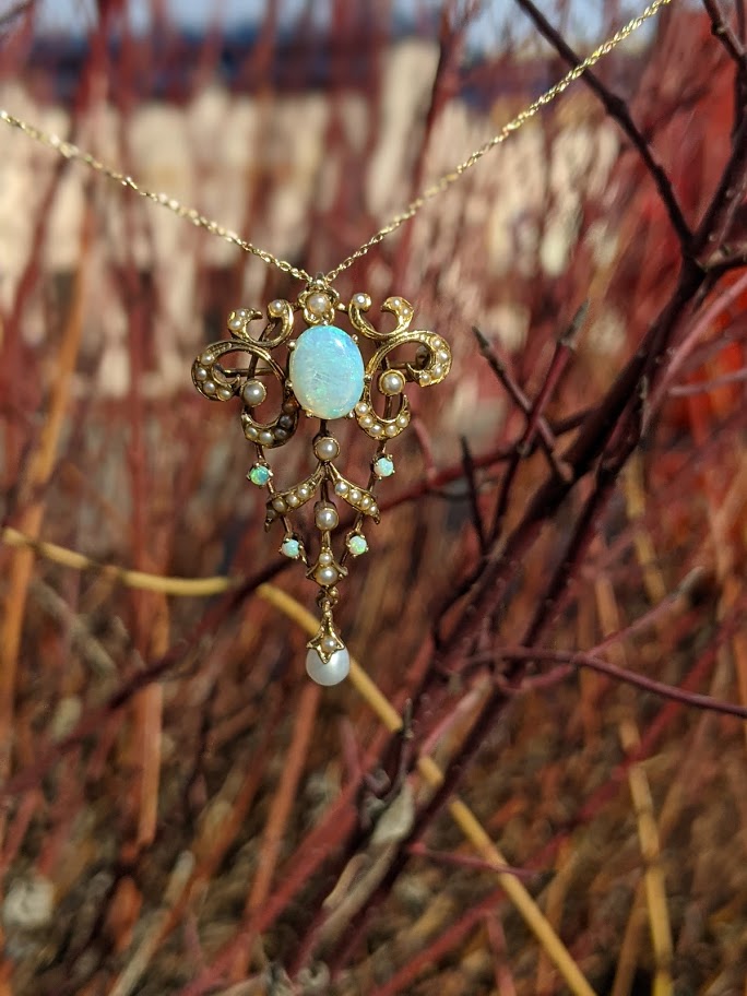 A pendent from an estate